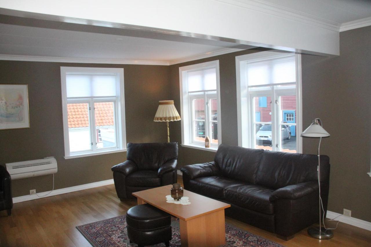 Gamle Apoteket I Gamle Skudeneshavn Apartment ภายนอก รูปภาพ